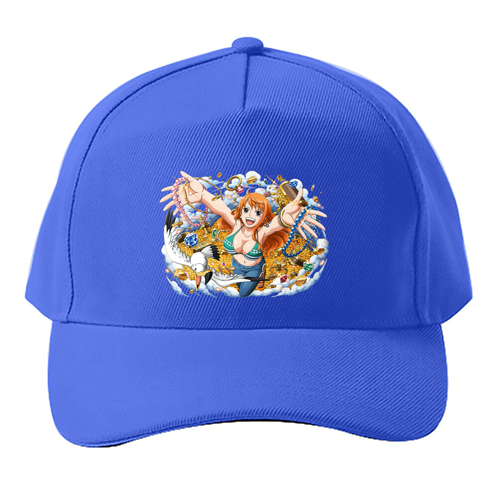 （画像用） ワンピース ナミ ONE PIECE Nami ベースボールキャップ 綿100％ 男女兼用 帽子 スポーツ